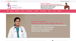 Desktop Screenshot of chennaigynaecologist.com