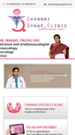 Mobile Screenshot of chennaigynaecologist.com